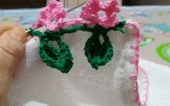 Barrado Flor de Cerejeira Em Crochê – Material e Vídeo  