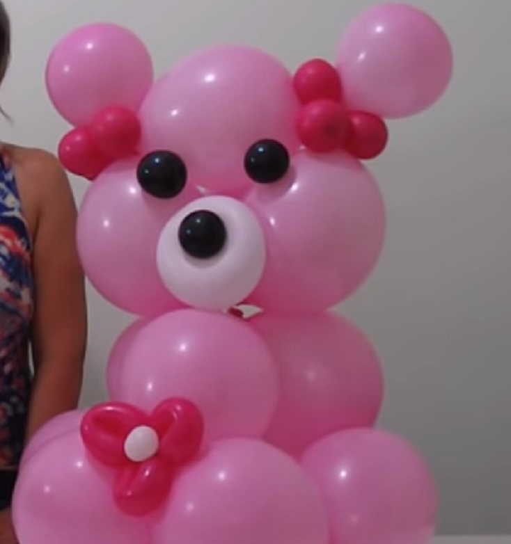 Urso Para Festa Feito De Balões – Material e Vídeo