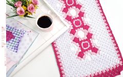 Caminho de Mesa Amore Em Crochê – Material e Receita